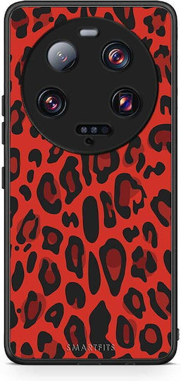 Smartfits Animal Rote Leopard Handyhülle für Xiaomi 13 Ultra