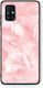 Smartfits Boho Pink Feather Samsung Galaxy M51 Hülle