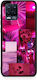 Smartfits Collage Red Roses Realme 8 8 Pro Θήκη