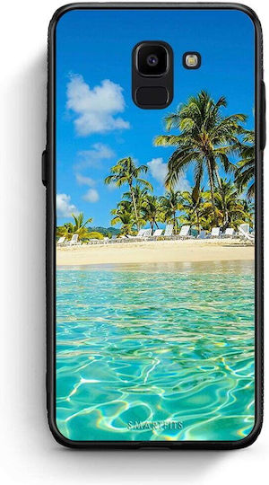 Smartfits Tropical Vibes Samsung Galaxy J6 Hülle