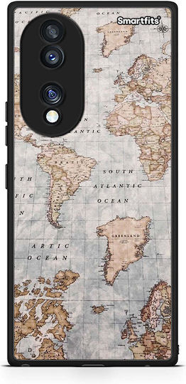 Smartfits Husă World Map pentru Honor 70 5G