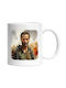 Rick Grimes, The Walking Dead, Serif, Tv Series Κούπα Κεραμική Λευκή 330ml (Προσωποποιημένο)