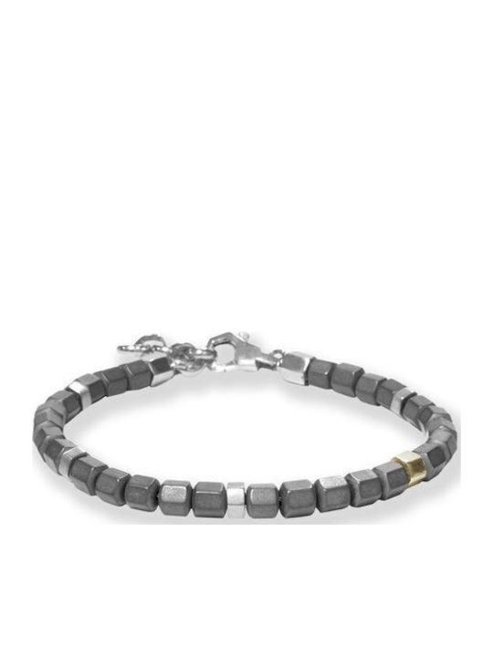 Borsari Men's Silver Bracelet