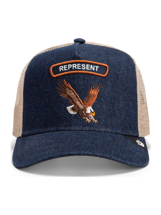 Represent Denim Rocker Cap