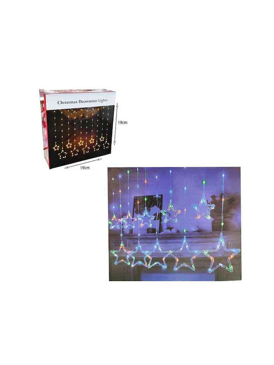 10 Λαμπάκια LED RGB τύπου Κουρτίνα