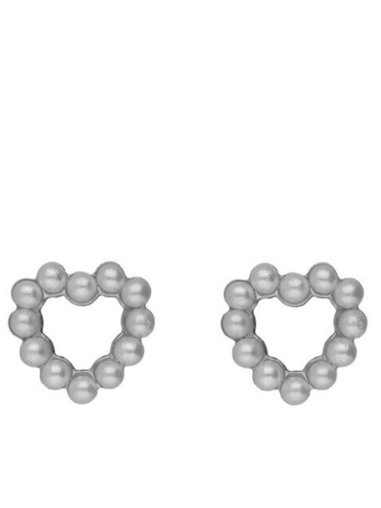 Women's Earrings Victoria Cruz A5574-00ht 925 Silver Zircon Stones