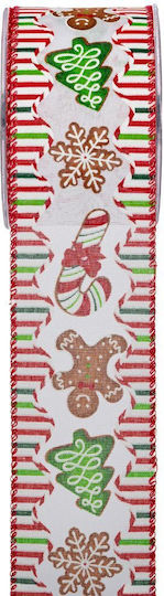 Weihnachtsgirlande Weiß 900x6.7cm