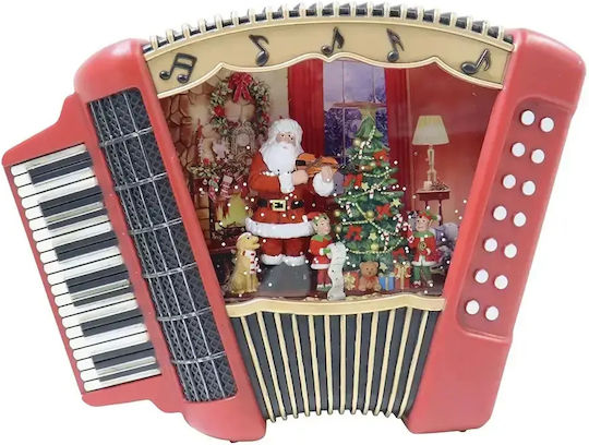 SP Souliotis Christmas Figure Box 27cm Height with Music