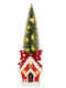 Illuminated Plastic Christmas Figure, 70 cm Tall