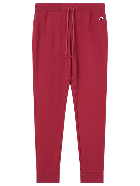 Champion Rib Cuff Pants Παντελόνι Φόρμας Bordeaux