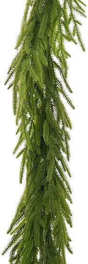 Grüne Weihnachtsgirlande 160 cm