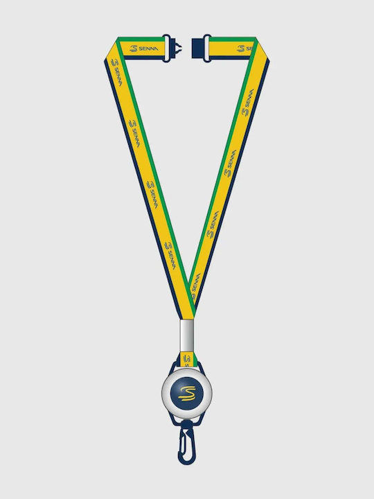Ayrton Senna Asle11911nvy Lanyard Blue 2026