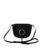 Women's Leather Shoulder / Crossbody Bag Black