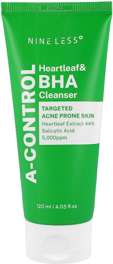 A-control Gel Καθαρισμού Προσώπου & Ματιών για Έλεγχο λιπαρότητας 120ml