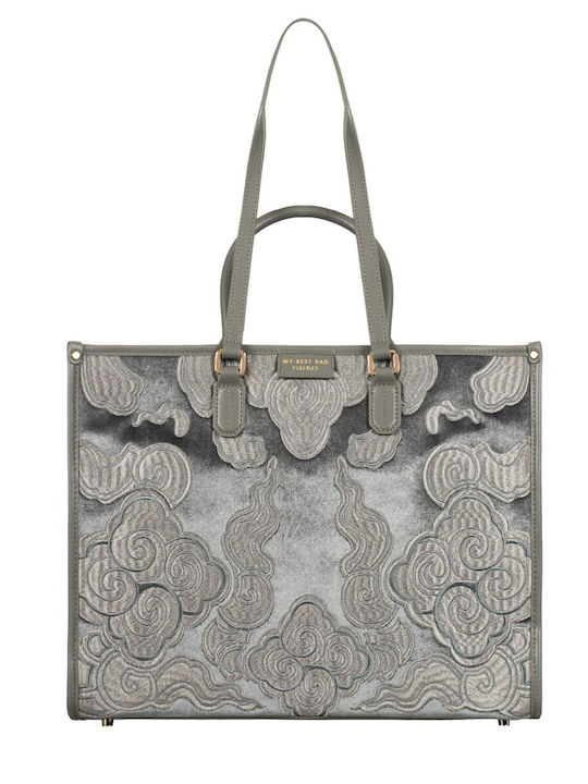 Women's Light Blue Tote Bag