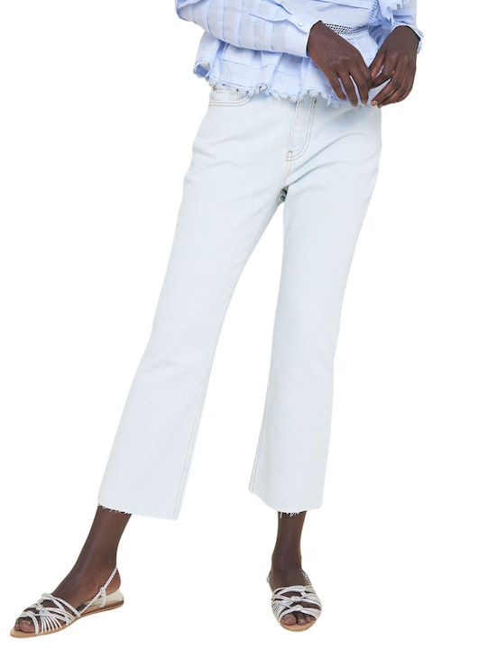Damenjeans mit hoher Taille