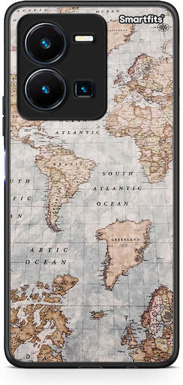 Smartfits World Map Vivo Y22s Y35 4G Case