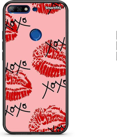 Smartfits Xoxo Lips Калъф за Huawei Y7 2018 Prime Y7 2018 Honor 7c