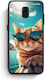 Smartfits Summer Cat Samsung Galaxy J6 Hülle