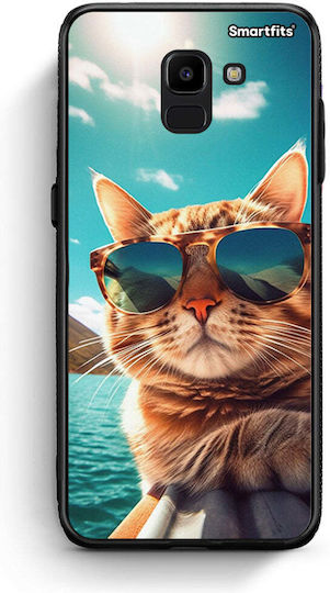 Smartfits Summer Cat Samsung Galaxy J6 Hülle