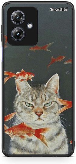 Smartfits Cat Goldfish Motorola Moto G54 Θήκη