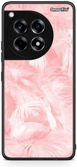 Smartfits Boho Pink Feather Oneplus 12r 5g Θήκη