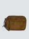 Women's Crossbody Bag Suede Brown