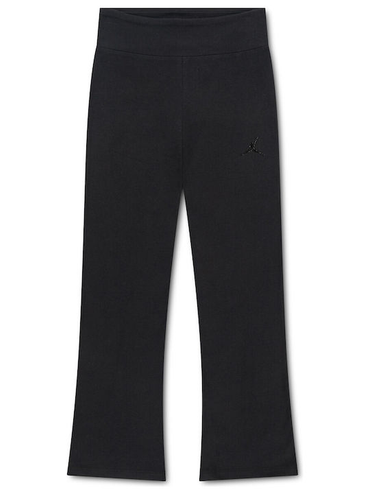Lange schwarze Kinderleggings