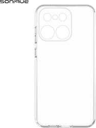 Sonique Crystal Clear Silicone Case for Realme 16 Pro 5G Transparent