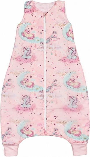 Kidizi Frühlingshafter Schlafsack mit Beinen Pink Moon Unicorn 1 Tog Pink