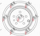 Спирачен диск Fiat Ulysse 94-02 Заден 9566928380