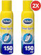 Scholl Fresh Step Schuhspray-Set mit Deo- und Antitranspirant-Wirkung 2 × 150 ml