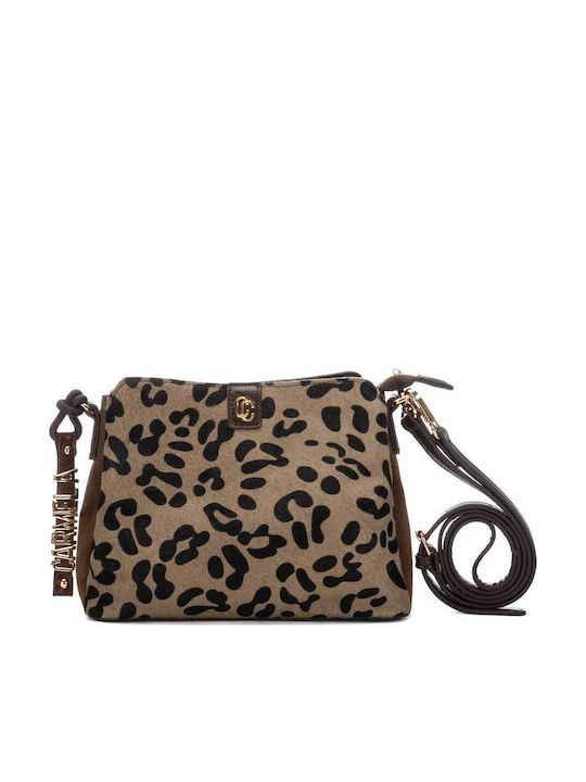 Damen-Crossbody- / Schultertasche Taupe