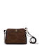 Damenhandtasche zum Umhängen / Schultertasche Braun