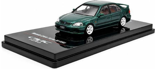 Honda Civic Ferio Si Ek Car Model Green 1:64 Inno64