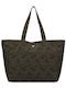 Feeling Vibes Women's Tote Bag Khaki
