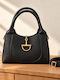 Damenhandtasche / Schultertasche Schwarz