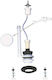 Mecanism pneumatic încorporabil cu buton mic 13-01318