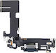 Гъвкав лентов кабел за порт за зареждане за iPhone 13 6.1" черен без лого OEM