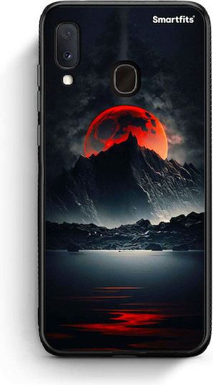 Smartfits Husă Roșie Full Moon Samsung Galaxy M20