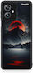 Smartfits Red Full Moon Motorola Moto G54 Hülle