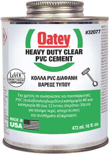 PVC Clear Glue 1/4 Clear 08-032076