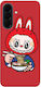 Samsung A27 Labubu 1 Rote Silikon-TPU-Hülle in Rot