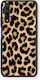 Smartfits Leopard Print Tan Small Huawei Nova 5t Honor 20 Θήκη