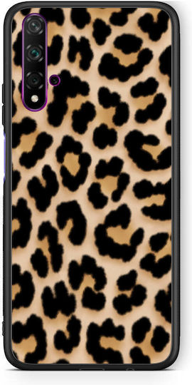 Smartfits Leopard Print Tan Small Huawei Nova 5t Honor 20 Θήκη