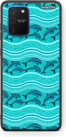Smartfits Swimming Dolphins Samsung Galaxy S10 Lite Θήκη