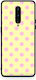 Smartfits Pink Polka Dots On Yellow Oneplus 8 Θήκη