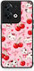 Smartfits Cherries Bows Kittens On Pink Oppo Reno8 5g Θήκη