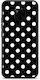 Smartfits White Polka Dots On Black Huawei Mate 20 Pro Θήκη