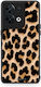 Smartfits Leopard Print Tan Large Oppo Reno8 5G Case